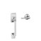 SCHLAGE Lock Company Century Front Entry Handle Latitude Interior Lever Bright Chrome FE285 CEN 625 LAT12125 x 25 x 225