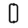 CKB 8 Shower Door Handle Compatible with 14 6mm to 12 12mm Thick Stainless Steel Double Side Door Pull Matte Black