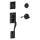 SCHLAGE Addison Single Cylinder Handleset and Right Hand Accent Lever Aged Bronze F60 ADD 716 Acc RH
