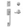 SCHLAGE Century Single Cylinder Handleset and Elan Lever Satin Chrome F60 CEN 626 ELA