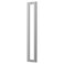 Ranbo SquaredShapedRectangle 18 Push Pull Door Handle Back to Back412mm 16 732 inch CTC 12 mm 304 Stainless Steelfor Barn Front Wood Shower Commercial Entrance DoorBrushed Nickel