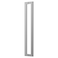 Ranbo SquaredShapedRectangle 18 Push Pull Door Handle Back to Back412mm 16 732 inch CTC 12 mm 304 Stainless Steelfor Barn Front Wood Shower Commercial Entrance DoorBrushed Nickel