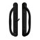 Easy Fix Hardware 10 Sliding Patio Door Handle Set 31516 Hole Spacing Fits 114 to 214 Thick Doors NonHanded LeftRight Black Diecast Replacement Pull