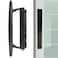 ACEPLANET Flush Mount NonKeyed Sliding Glass Door Handleset 658 HC Fits 1 to 118 Thick Doors Features Night Lock Hook Latch NonHanded Florida Bronze