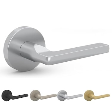 Mega Handles Ralph Dummy Door Handles 2 Pack Heavy Duty Chrome Door Handles NonTurning Door Handle for Closet French Doors Single Side Fits All Standard Doors Polished Chrome