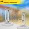G.A.S Hardware 10 Olympus Sliding Patio Glass Door White Offset Pull Handle Set Replacement with Keys fits 3 inches Hole Spacing and 114 to 214 Door Thickness Fix and Repair Hardware
