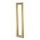 TOGU TGR3030 Heavy Duty Commercial Grade 600mm24 inches SquareRectangle Shape Solid 12mm Thick Stainless Steel 304 Push Pull Door Handle Satin Gold Finish