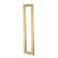 TOGU TG6013 450mm18 inches SquareRectangle Shape Stainless Steel Push Pull Door Handle for Solid Wood Timber Glass and Steel Doors Satin Gold Finish