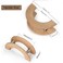 Rzeloyde Sliding Barn Door Handle Commercial Push Pull Handle for SaunaGlass Door Front Doors Back to Back Handle Wood Diameter 200mm787