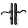 MaxxGeek Storm Door Handle Accessory Set fit Pella Storm Door Handle Replacement Part with Key and Lock Cylinder Mortise Lock Not Included OilRubbed Bronze