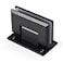 Ranbo Heavy Duty 90 Degree Shower Glass Door Hinge Solid 5mm 304 Stainless Steel WalltoGlass Mountfor 51612 8mm12mm Frameless Doors OnePiece Precision Cast Matte Black 1 PC