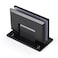 Ranbo Heavy Duty 90 Degree Shower Glass Door Hinge Solid 5mm 304 Stainless Steel WalltoGlass Mountfor 51612 8mm12mm Frameless Doors OnePiece Precision Cast Matte Black 1 PC