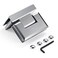 Ranbo Heavy Duty 90 Degree Shower Door Hinge Solid 5mm 304 Stainless Steel GlasstoGlass Mountfor 51612 8mm12mm Frameless Doors OnePiece Precision Cast Polished Chrome 1 PC