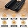 Hinge Outlet Adjustable Double Action Spring Hinge Saloon Swinging or Cafe Door Hinges Highly RustResistant SelfClosing DualSwing 6 Inch Matte Black