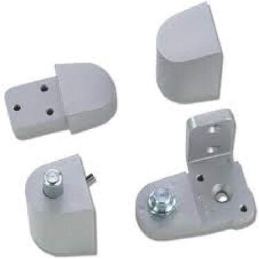 Pacific Doorware PittcoPPG Style Aluminum Storefront Door Pivot Hinge Set AluminumRight Hand