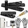 YUNPHDA Hidden Door Hinge Pivot Hinge 570LBS LoadBearing Heavy Duty 360 Door Kit Rotation Invisible Hinges for Secret Door Hardware for Secret Doors Bookcase