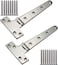 Beinuoyu Beiruoyu 316 Stainless Steel Heavy Duty Marine Grade T Hinge Cast Strap Hinge 8in