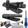 HFCENXIE Hidden Door Hinge 570Lbs LoadBearing Heavy Duty 360 Swinging Pivot Hinge for Secret Doors Bookcase Murphy Shelf Doors Thickened Solid Alloy Steel Hardware Kit with Hardware Kit