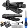 HFCENXIE Hidden Door Hinge 570Lbs LoadBearing Heavy Duty 360 Swinging Pivot Hinge for Secret Doors Bookcase Murphy Shelf Doors Thickened Solid Alloy Steel Hardware Kit with Hardware Kit