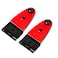 Camotokiit 2 All Glass Rear Door Hinges with Hardware 103528100XL100LE for LEER Truck Cap
