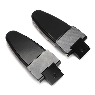 Camotokiit 2 All Glass Rear Door Hinges with Hardware 103528100XL100LE for LEER Truck Cap