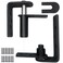 YJMKOI Upgraded Saloon Door Hardware SelfReturn Double Swing Hinge Gravity Hinge Heavy Duty Black 304 Stainless Steel 110Lbs
