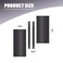 SyunsXoon 60Pack 45 Magnetic Hinge Mask Flexible Door Hinge Covers for Painting Door Hinge Paint Covers fit for Commercial and Office Doors Paint Tool