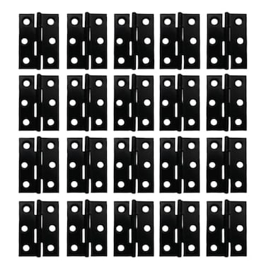 UPEYXDQR Folding Hinge 2 inch Stainless Steel Door Window Hinge 20 Pack is assigned 120 ScrewsBlack
