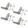 SURPOUF TOP Door Hinge Cartridge 4Pack Fits for True Both 870837 Right 870838 Left Side