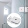 AQDD Glass Shower Door Hinges Replacement Fits 14 Inch Glass Shower Doors Durable and RustResistant for Residential Use 2 Pack