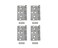 QCAA Heavy NonMortise Butterfly Hinge for Mobile HomeRV 35 Removable Loose Pin Satin Nickel 4 Pack Made in Taiwan