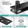 Pisman Door Pivot Hinges Heavy Duty 360 Hidden Hinge Kit for Secret DoorBookcase Advanced Lock Style Fits Murphy Bookshelf Wooden Bookshelf Concealed Cabinets Medium