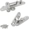 TamBee Pivot Hinge Hold Open Heavy Duty Hidden Door Hinge 440 Lbs Load Locking 90 Degrees 304 Stainless Steel Concealed for Wood Doors Secret Doors and Bookcase Door 4214