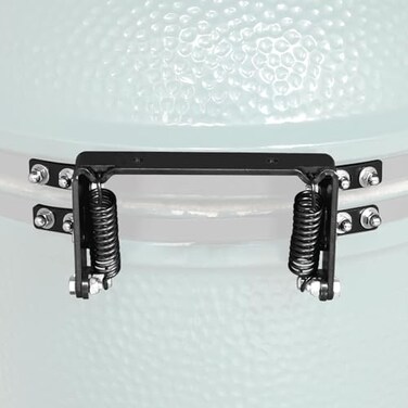 OLAMO Heavy Duty Hinge Assembly Kit for Large Green Egg Grill Replacement Parts for Old Style Kamado HingesFits L
