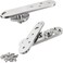 TamBee Heavy Duty Pivot Hinge Hold Open Hidden Door Hinge 1100 Lbs Load Locking 90 Degrees 304 Stainless Steel Concealed for Secret Doors Bookshelf Doors and Bookcase Door 4213