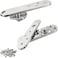 TamBee Heavy Duty Pivot Hinge Hold Open Hidden Door Hinge 1100 Lbs Load Locking 90 Degrees 304 Stainless Steel Concealed for Secret Doors Bookshelf Doors and Bookcase Door 4213