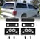 AUTOVIC Nut Plates Hinge Repair Kit for Snugtop Camper Shell All Glass Rear Doors