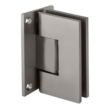 CRL Vienna 037 Series Satin Chrome Wall Mount Shower Door Hinge