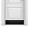 Deck the Door Decor Deck The Door Door Kick Plate Elegant Accent Durable Protection Anodized Aluminum Includes Easy SelfAdhesive 6x30 Satin Black