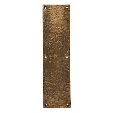 SKANDH Bronze Push Plate for Door 115 X 3 Inches