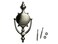 QCAA Solid Brass Door Knocker 734 Satin Nickel 1 Pack Made in Taiwan