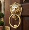 StonKraft Brass Lion Door Knocker Knockers Gate Knocker Door Accessories Lion 6