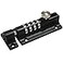 Sososhoot Sliding Combination Bolt Combi Bolt Latch Keyless Combination Bolt 4 Digit Pin Dial Slide Bolt for Sheds Gates Cupboards Fences