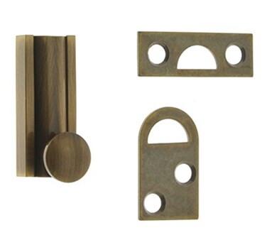IDH by St. Simons idh by St Simons 11042005 Professional Grade Quality Genuine Solid Brass Surface Bolt with 716Inch Throw 2Inch Antique Brass