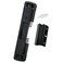 CAL DOUBLE-BOLT LOCK Double Bolt Lock for Sliding Glass Doors Newly Patented Advanced Technology to Keep Your Family Safe and Secure High Security Lock Virtually Burglar Proof Black