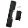 CAL DOUBLE-BOLT LOCK Double Bolt Lock for Sliding Glass Doors Newly Patented Advanced Technology to Keep Your Family Safe and Secure High Security Lock Virtually Burglar Proof Black