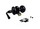QCAA Solid Brass Storm Door Latch Matte Black Made in Taiwan 2 Pack