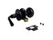QCAA Solid Brass Storm Door Latch Matte Black Made in Taiwan 2 Pack