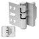 MaxxGeek Home Door Reinforcement Lock High Security AntiBurglary Lock Aluminum Guard for Home Security Silver Oxide