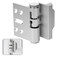 MaxxGeek Home Door Reinforcement Lock High Security AntiBurglary Lock Aluminum Guard for Home Security Silver Oxide